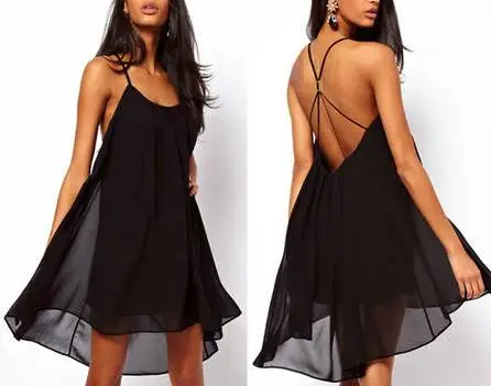 dip hem summer dress