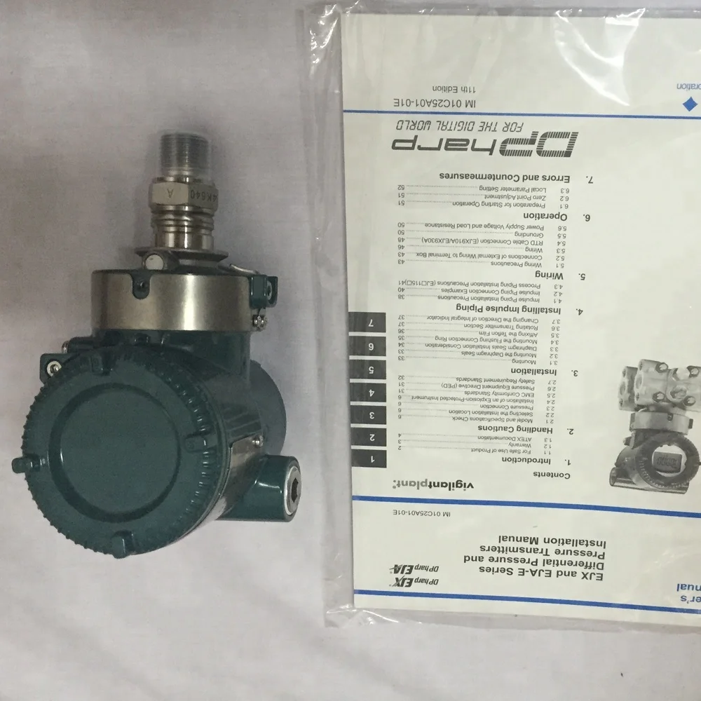 YOKOGAWA Pressure Transmitter EJX530A 4 to 20ma Output Price