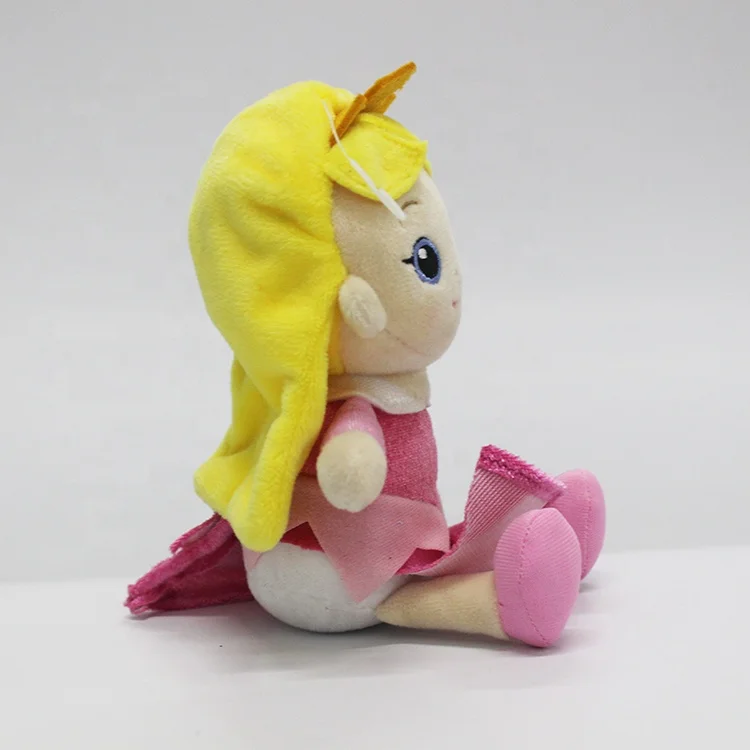 Directly Factory Price Customized Soft Baby Girl Shaped Plush Toys and Dolls with Skirt