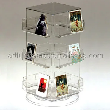 2026 New Artfulcosmos New Elegant Clear Acrylic Laser Cut Book Display ...