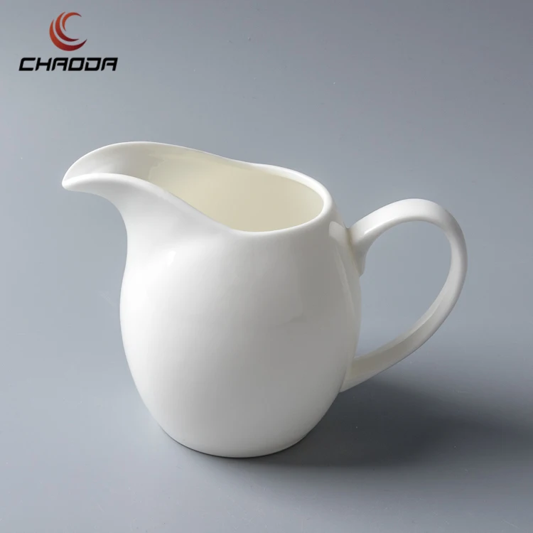 3pcs Milk Dispenser Ceramic Milk Pitcher Vintage Jug Juice Cup Dispenser for Restaurant, Size: 5X5X9.5CM