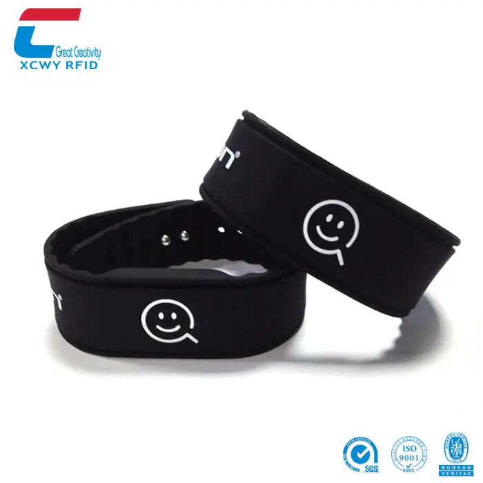 Rfid Bracelet China Factory Cheap Custom NFC Silicone Rfid Wristband
