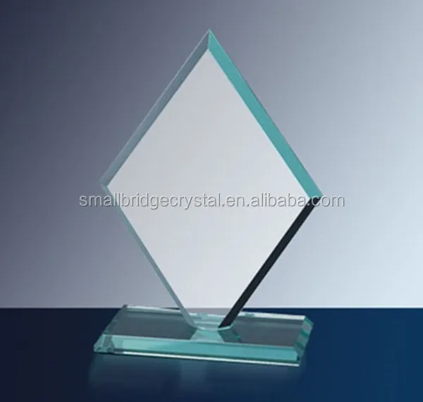 Goedkope Jade Glas Afgeschuinde Diamant Award