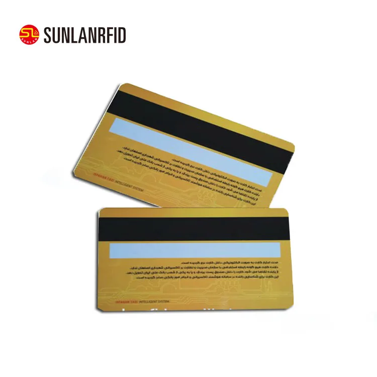 
 Для печати записываемый Hico и Локо магнитные пластиковые магнитной полосой металла карты  