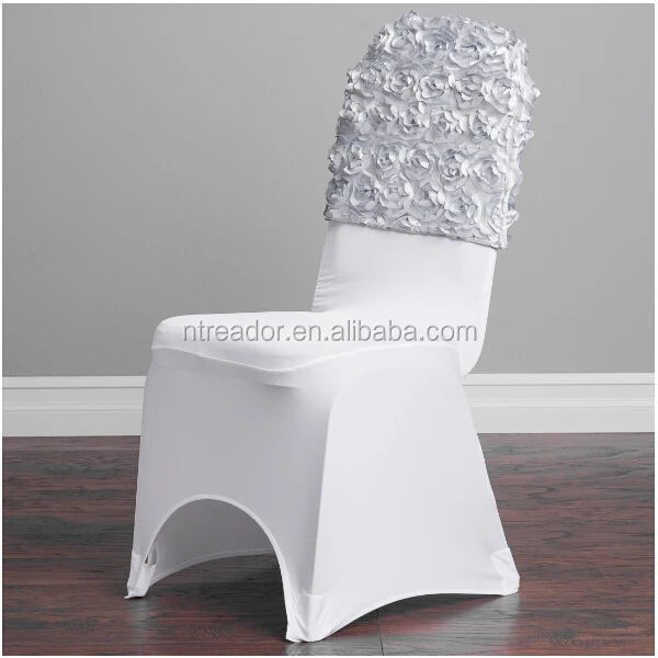 Декоративные чехлы на стулья с розеткой новые модные вышивкой