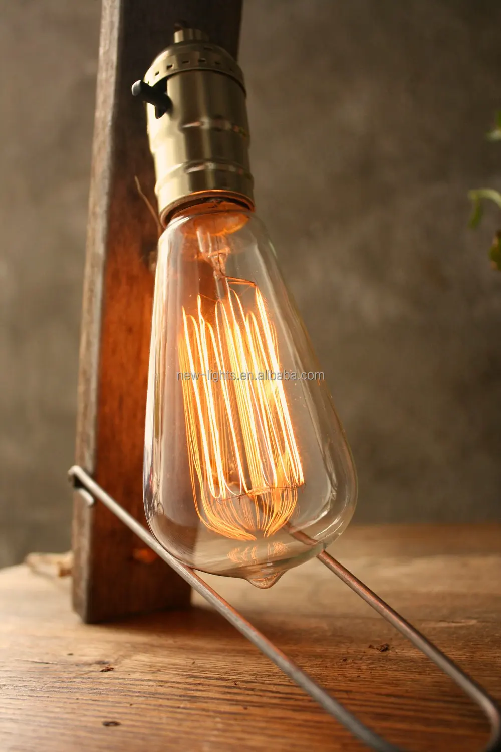Holiday Christmas decorations antique vintage edison bulb 220v  E27 st8 st64 g95 g125 vintage 40W edison light bulb