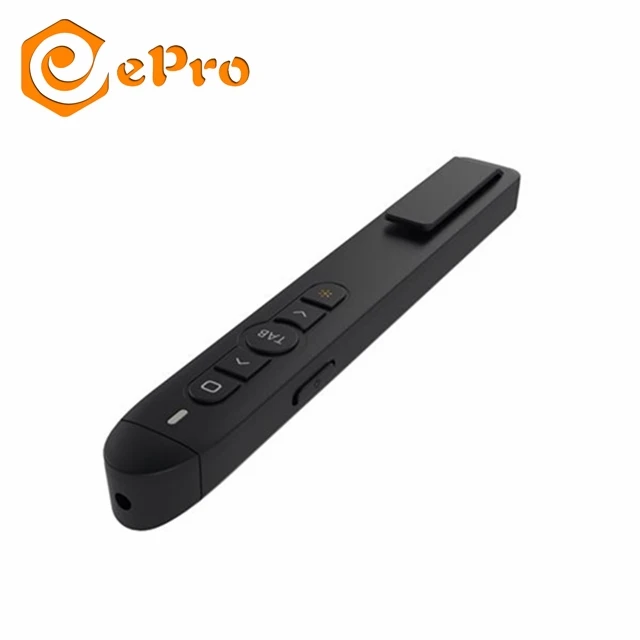 Control rem 2,4G bolígrafo puntero láser de presentación inalámbrico Control rem 2,4G bolígrafo puntero láser de presentación inalámbrico