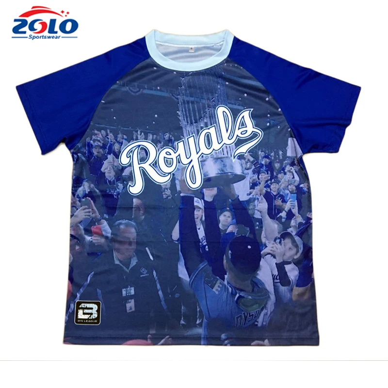 Source Cheap Custom Men's Round Neck Fully Dye Sublimated Softball Team  Uniforms on m.