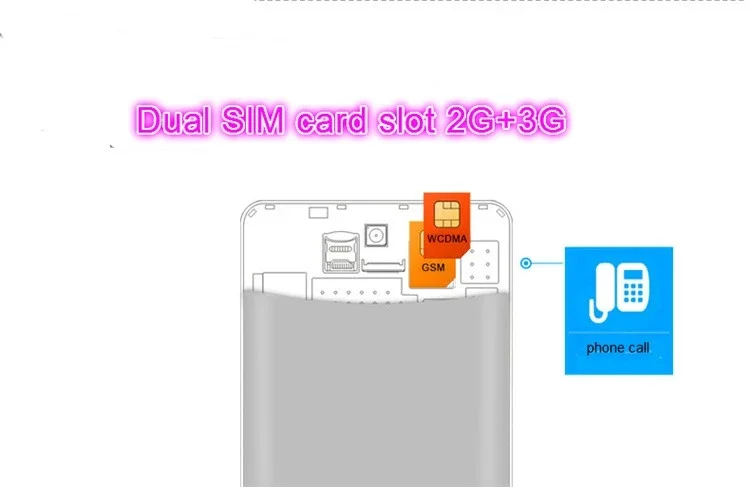 Customized  7inch Android Mini Tablet with Sim Slot for Young People
