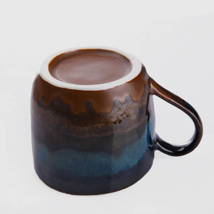 Wholesale Stoneware Tea Cups Saucer Set Pottery Mug Buy Stoneware Tea