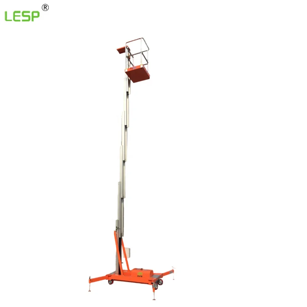 High Quality Aluminum Aerial Work Platform - LESP GTWY8-100