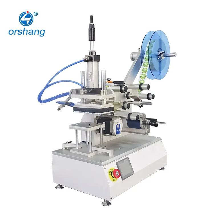 Верхняя самоклеящаяся наклейка, полуавтоматическая плоская машина для нанесения этикеток на пластиковые плоские бутылки