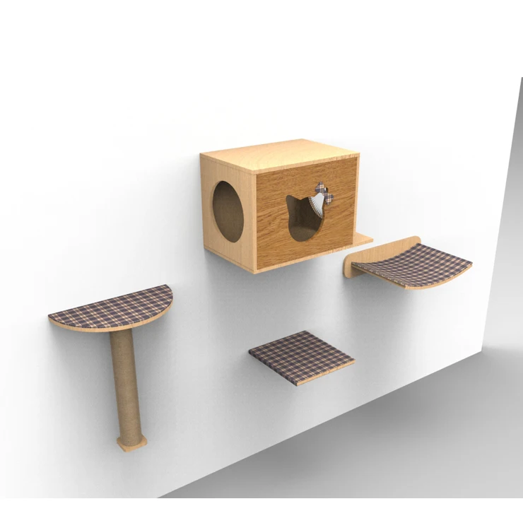 cat condo wall