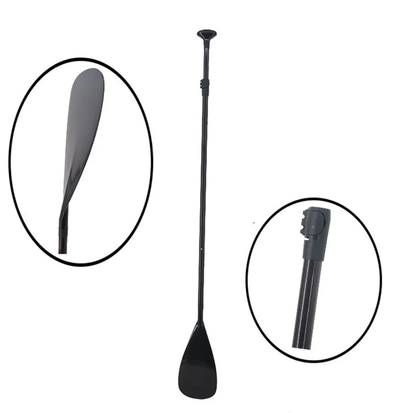 Carbon Fiber Rowing Oars,Lightweight Adjustable Rowing Oars Sup 100 Carbon Fiber Paddle For