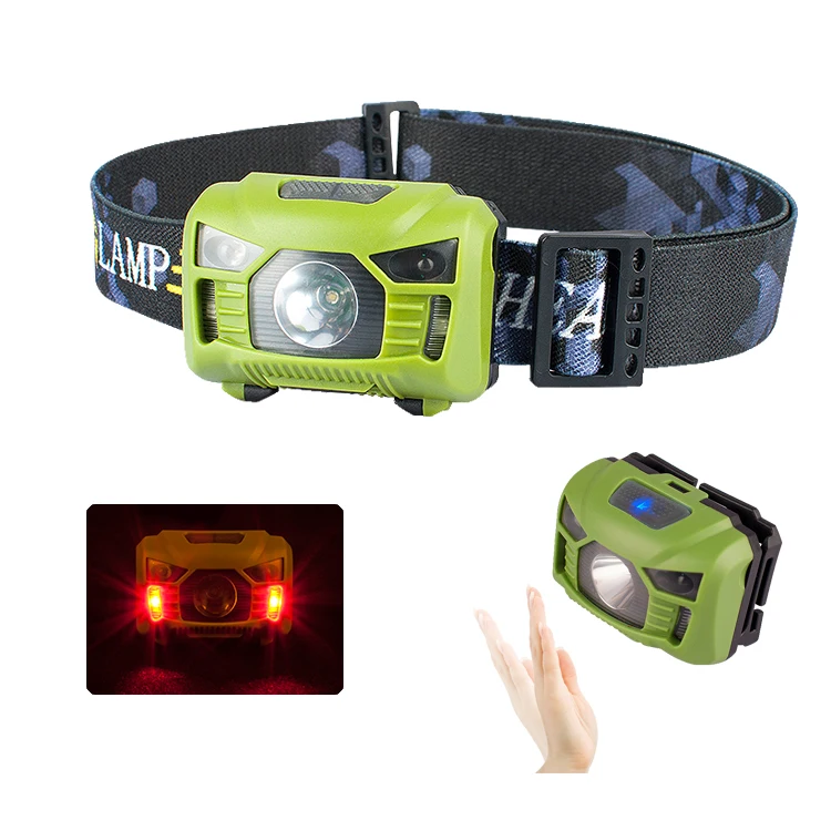 Регулируемый светодиодный налобный фонарь 100 люмен с Usb-зарядкой для