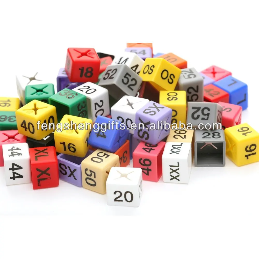 Plastic Clothes Size Cube Hanger