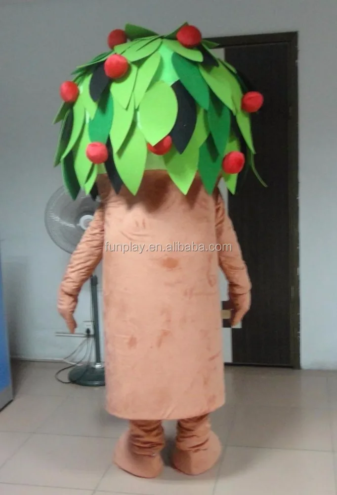 HI CE Custom Made Cheap Simple Cosplay Plant Make Tree Mascot Costume for Adult