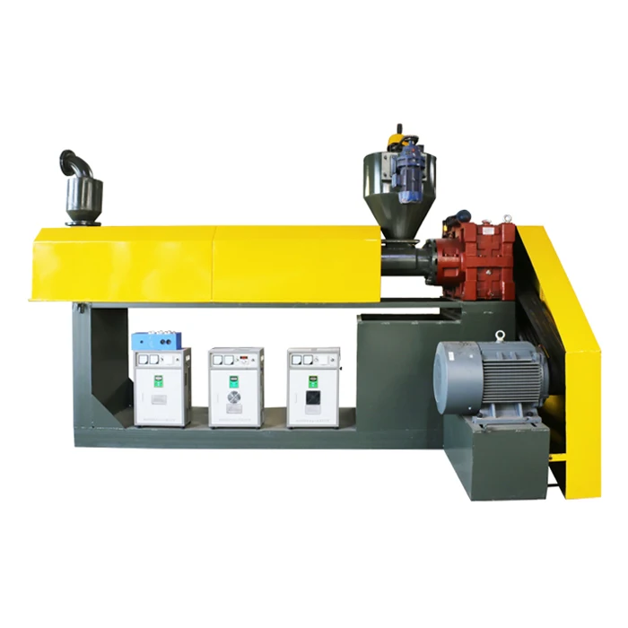 pp pe pet pvc hdpe 颗粒单螺杆塑料熔化机/挤出机