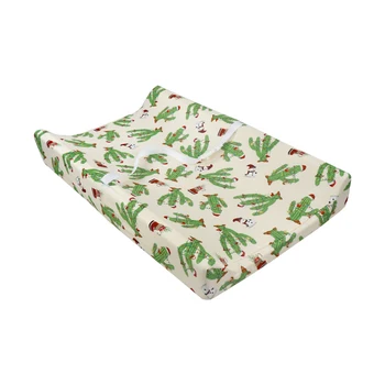 CT-003-HXG/37 Breathable Portable Infant Changing Mat Waterproof Baby Diaper Infant Christmas Changing pad cover