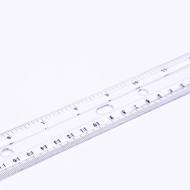 REGLA PLASTICA 30 CM IMP.