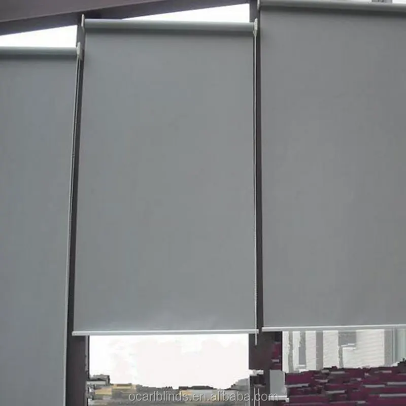 Basic Blackout Curtain With Reflective Fabric Paint Rollers