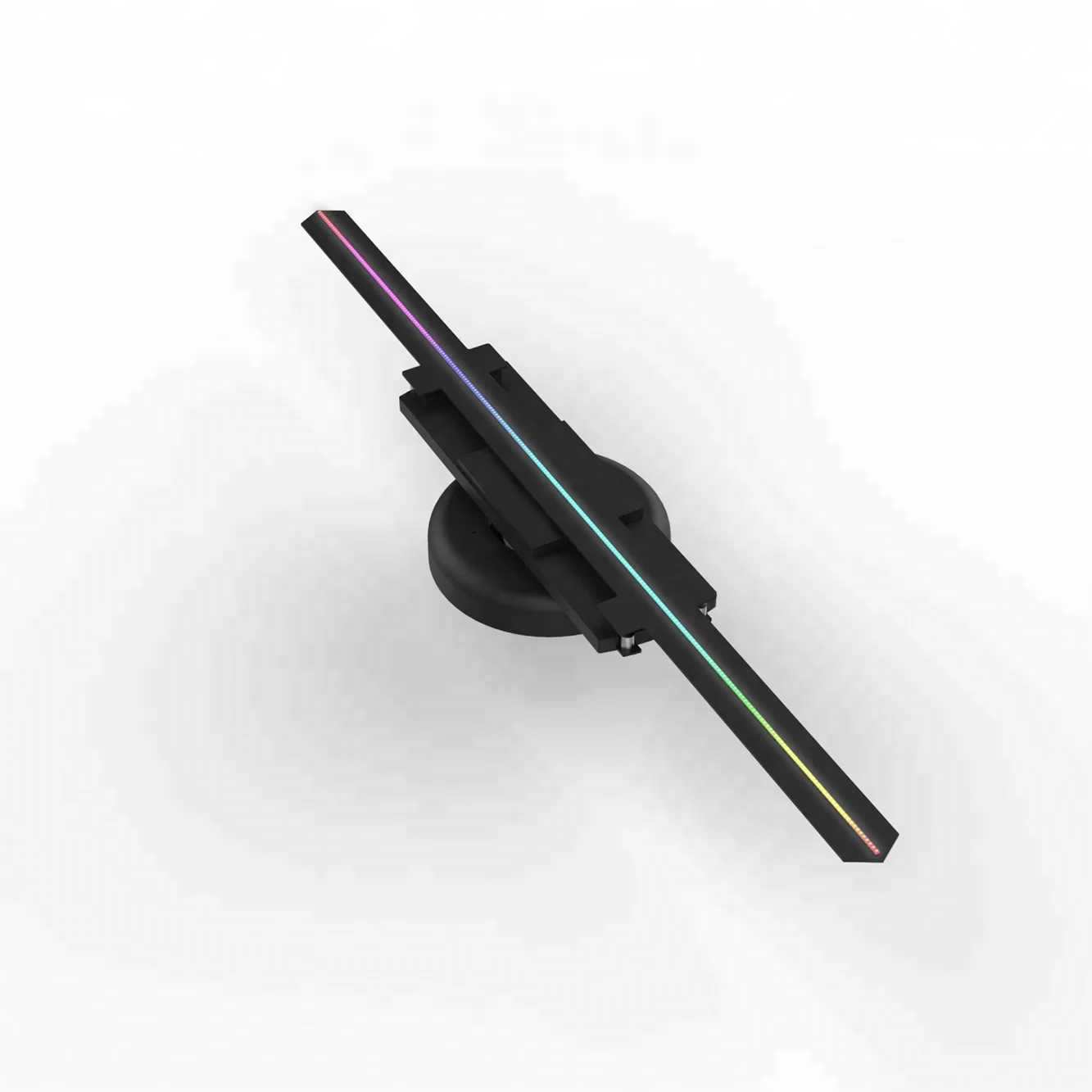 Лидер продаж 2021, голографический вентилятор, волшебный 3d вентилятор, прозрачный экран, голографический дисплей