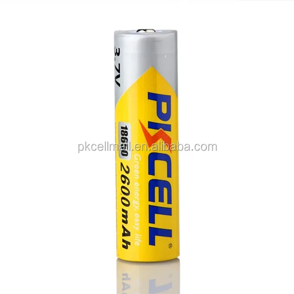 Online Hot Sales  3.7Volt Lithium Battery 2600mAh Rechargeable Battery18650 Battery