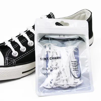 2025, новые модные силиконовые шнурки для обуви в форме летучей мыши, без галстука, ленивые шнурки, силиконовые шнурки для обуви