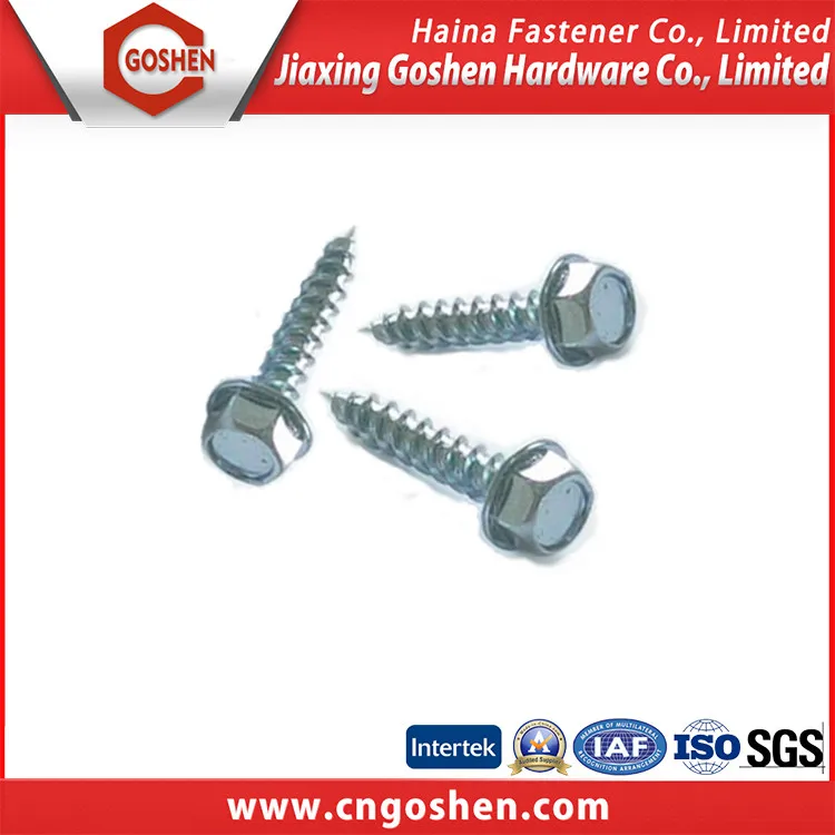 Wood Thread Screw Zinc-plated Torx Drive Double End Dowel Screw Hanger 