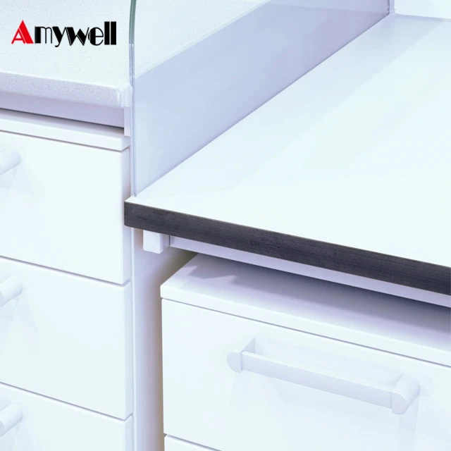 Amywell matte surface 16mm white color solid chemical resistant laboratory bench top