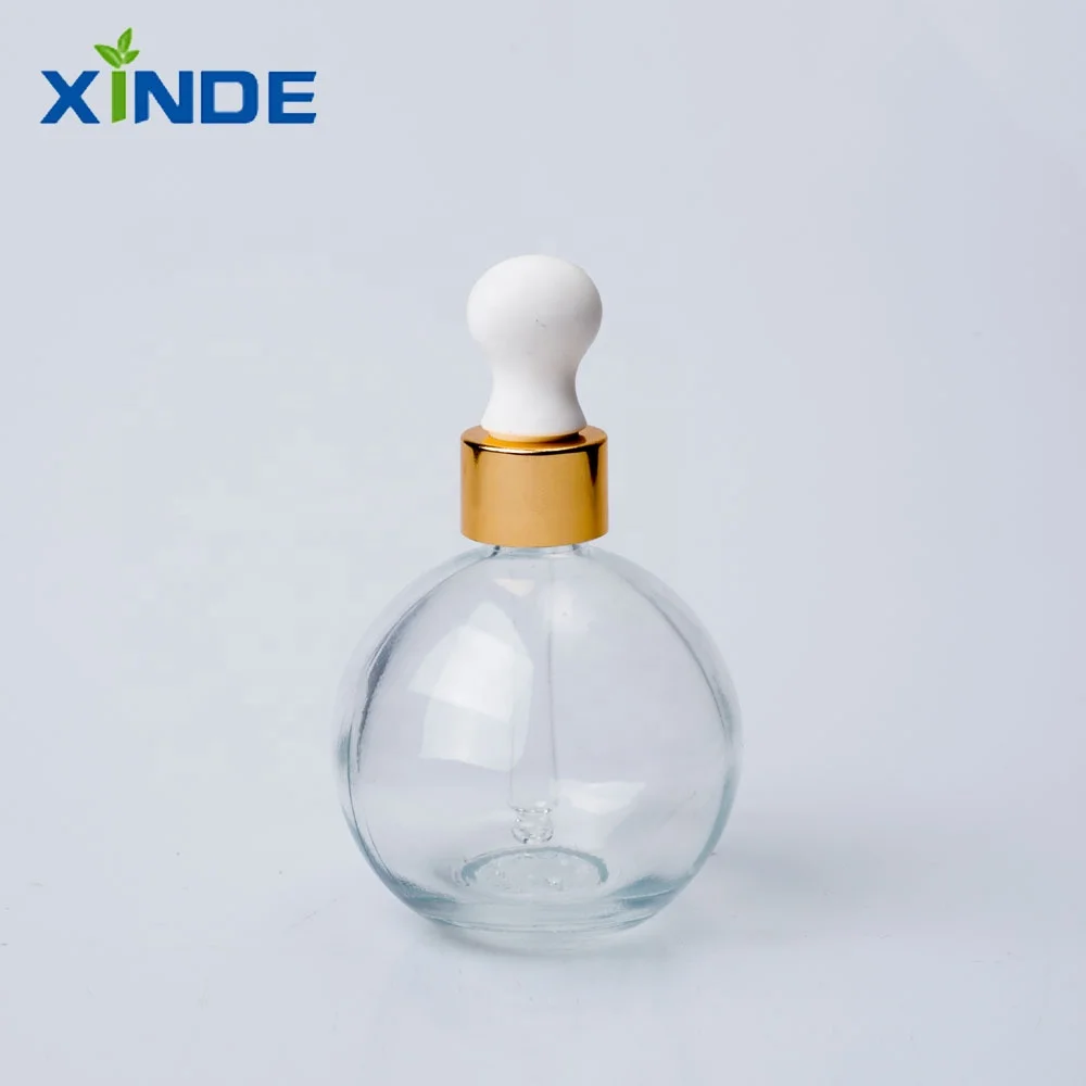 China factory european design transparent opaque glass bottles