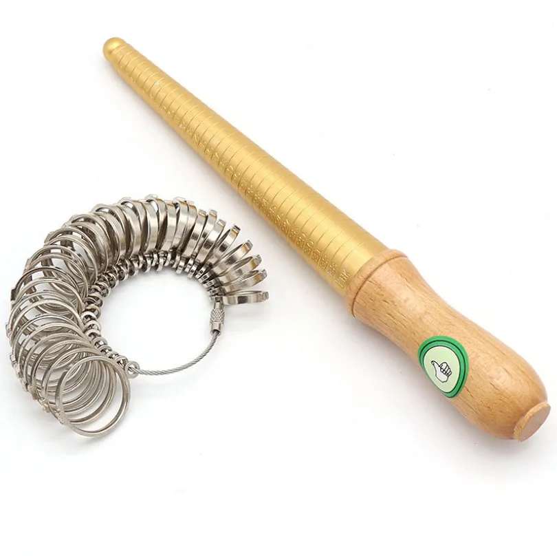 high quality brass ring sizer stick