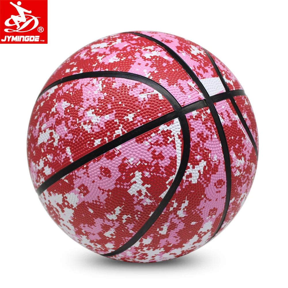 Fábrica feita barato colorido bola de basquete de borracha tamanho para  junior
