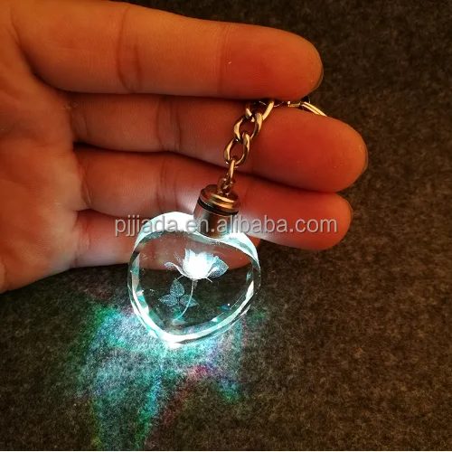 Souvenir Gift Key Chain Peach Couples Party Colorful Flashing Led Lights I Love You Heart Crystal Keychain Buy Heart Crystal Keychain Souvenir Gift Key Chain Colorful Flashing Led Lights Crystal Keychain Product On