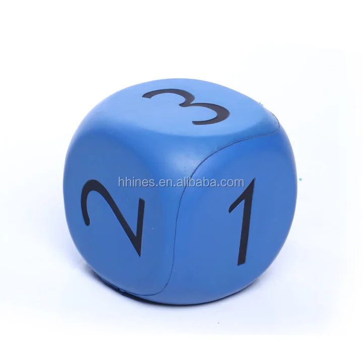 Factory Wholesale Customized Foam Dice Colorful Sponge Cube Big Square Building Block Educational Toys