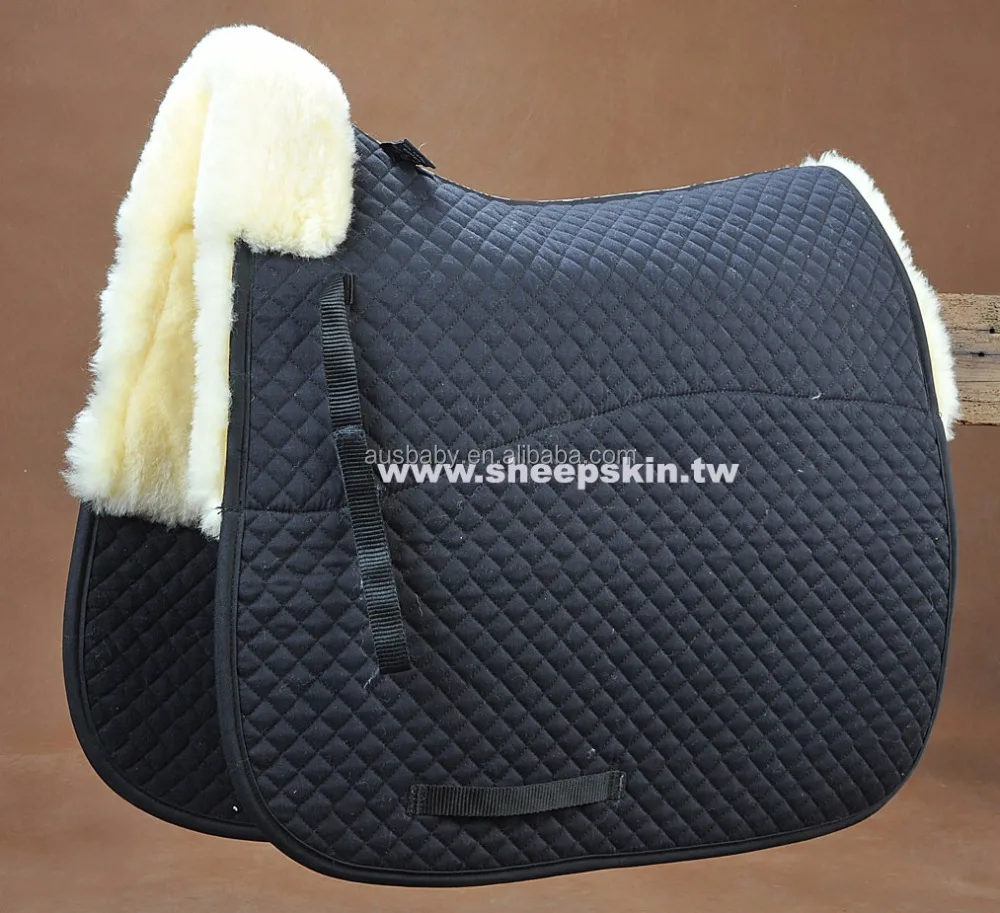 Modèle de jupe en peau de mouton Vwp Saddle Pad
