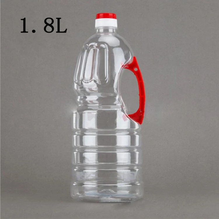 Wholesale Empty 1L PET Plastic Bottles for Vinegar Edible Oil and Camellia Oil with Lid