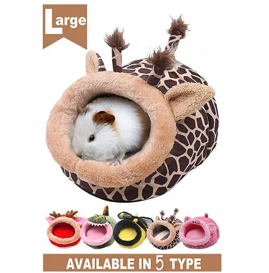 Guinea Pig Bed Accessories Cage Toys Bearded Dragon House Hamster Supplies  Habitat Ferret Rat Guinea Pig Products