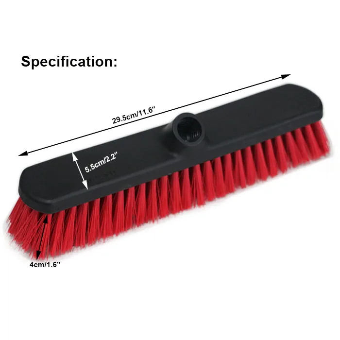 HQ0013 with strong aluminum handle hard bristle wall cleaning brush