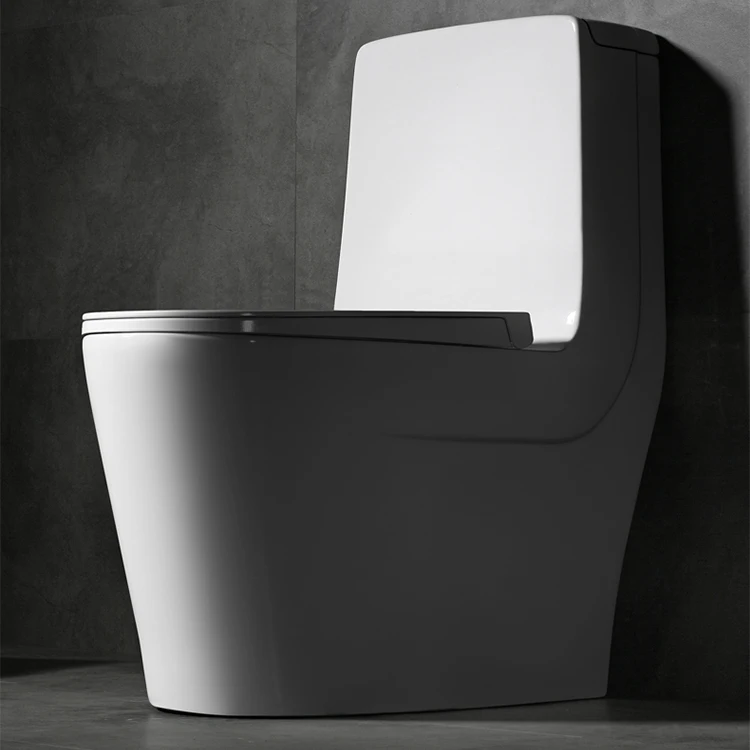 White Washdown One Piece Western Style Human Toilet Closestool