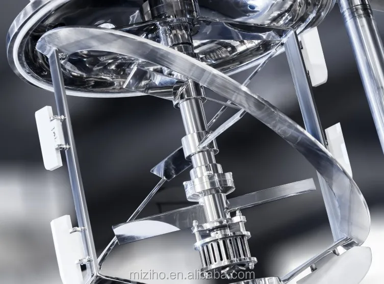 
 Вакуумный эмульгирующий смеситель с автоматическим обогревом  