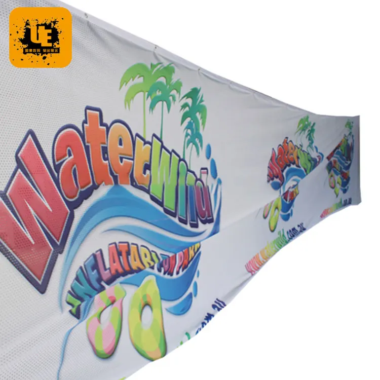 Струящиеся ткани баннеры сублимационной печати баннер флаг