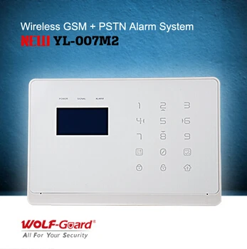 (Новинка!!!) gsm+pstn охранно пожарная сигнализация в квартиру с APP