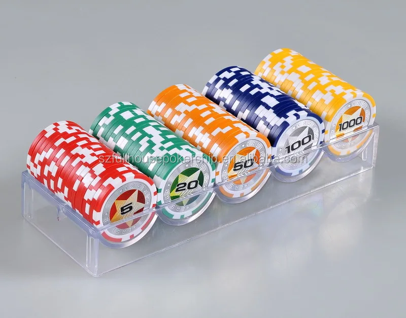 100pc casino chip rack