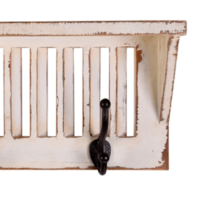 Декоративный винтажный Шебби-шикарный настенный крючок-вешалка