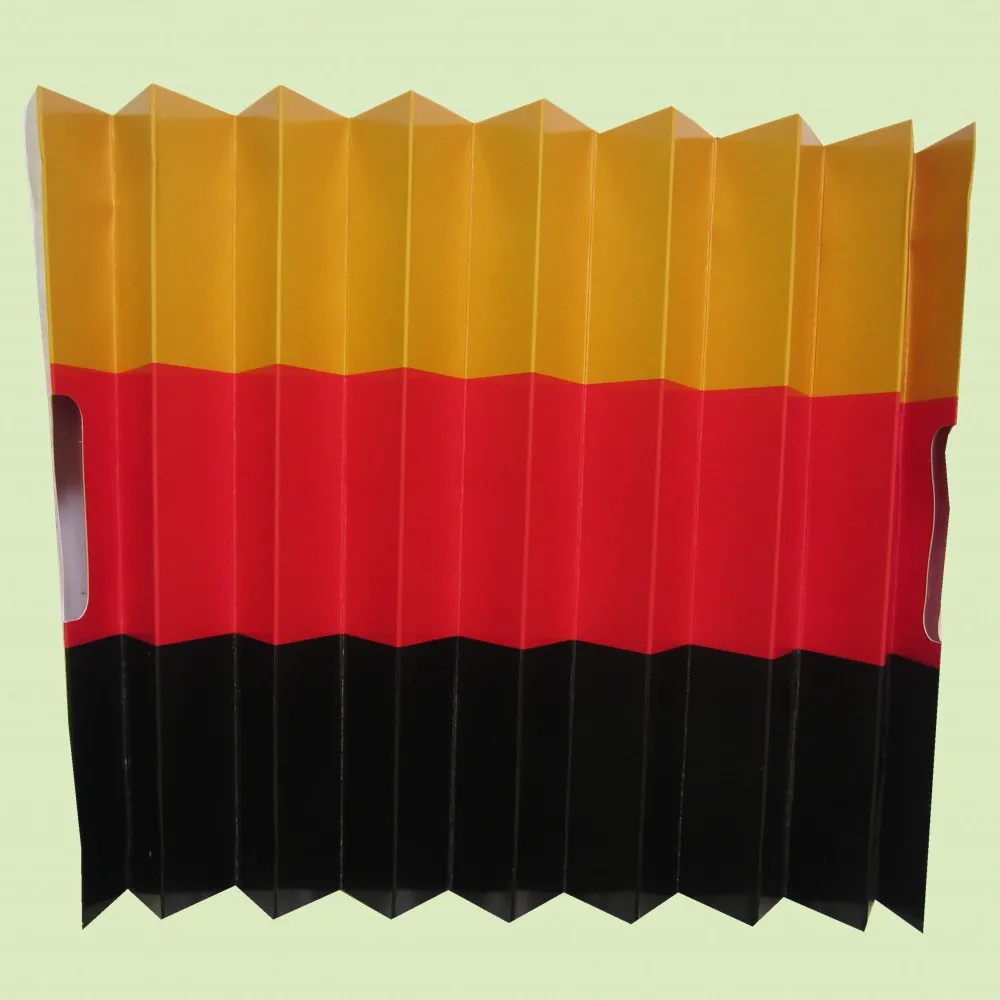 2023 Hot Seller Paper Foldable Hand Fan Clappers Banner For Sports Fans