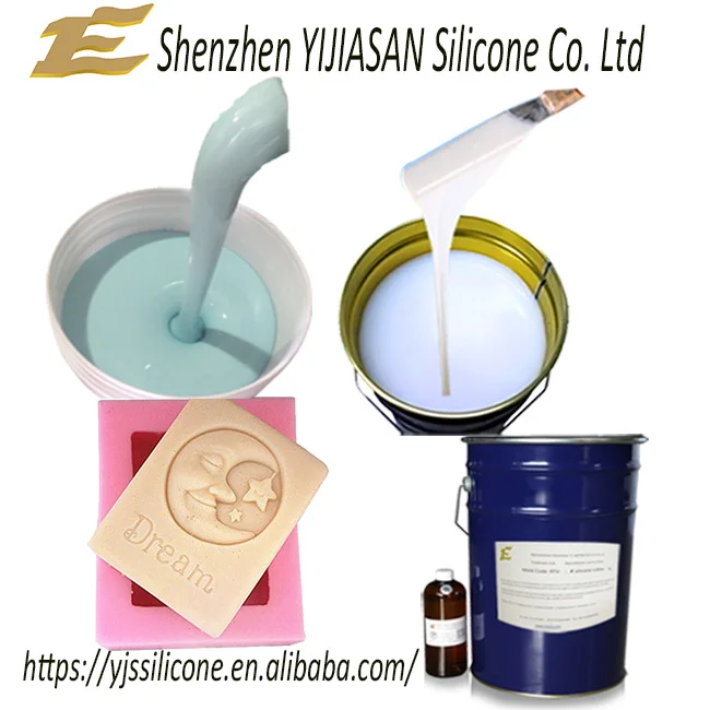Two-Part RTV2 10 Shore a Soft Silicone Rubber Liquid Molding Grade Tin Cure for Mould Making