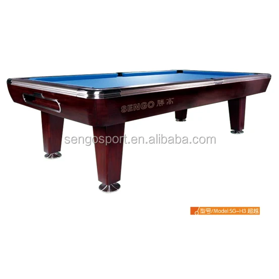Standard Bumper Pool Poker Table Russian Pyramid Billiard Table