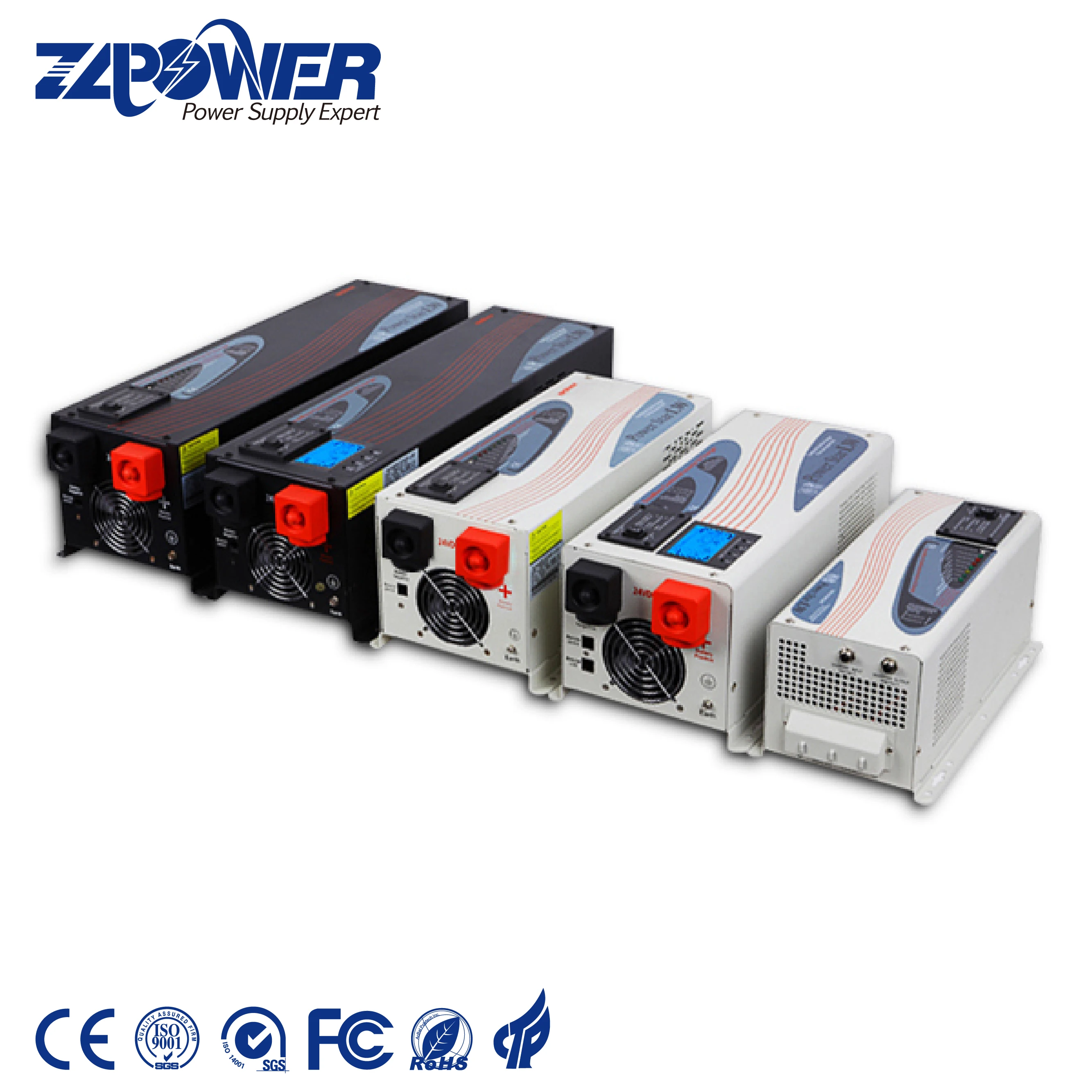 Powerstar 6000W Pure Sine Wave Power Inverter With Ac Charger off Grid Hybrid Charger Inverter
