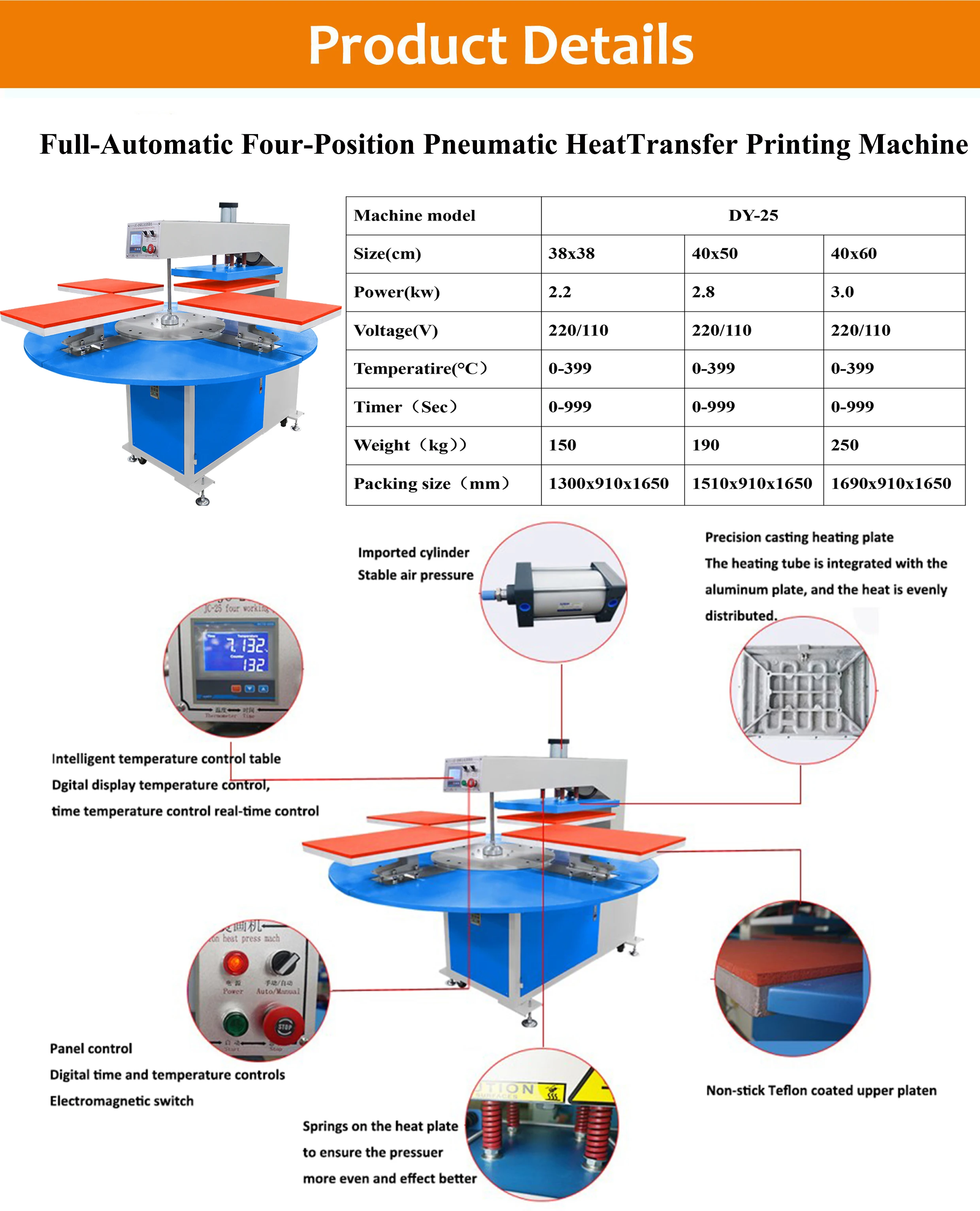 CREWORKS 30 X 38 CM Pressa A Caldo 5 IN 1 Pressa Caldo Per